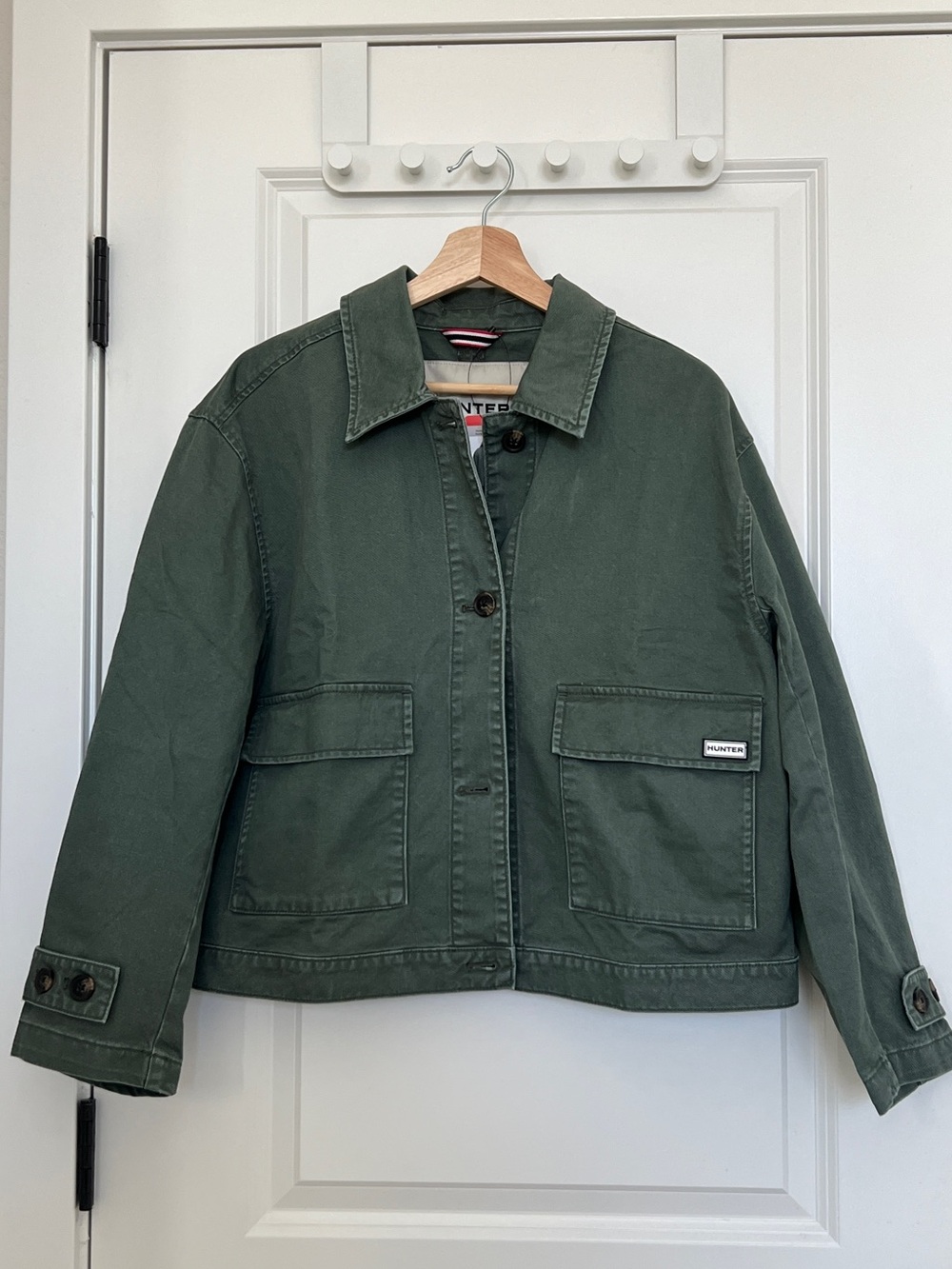 Hunter Women's Olive Utility Field Jacket